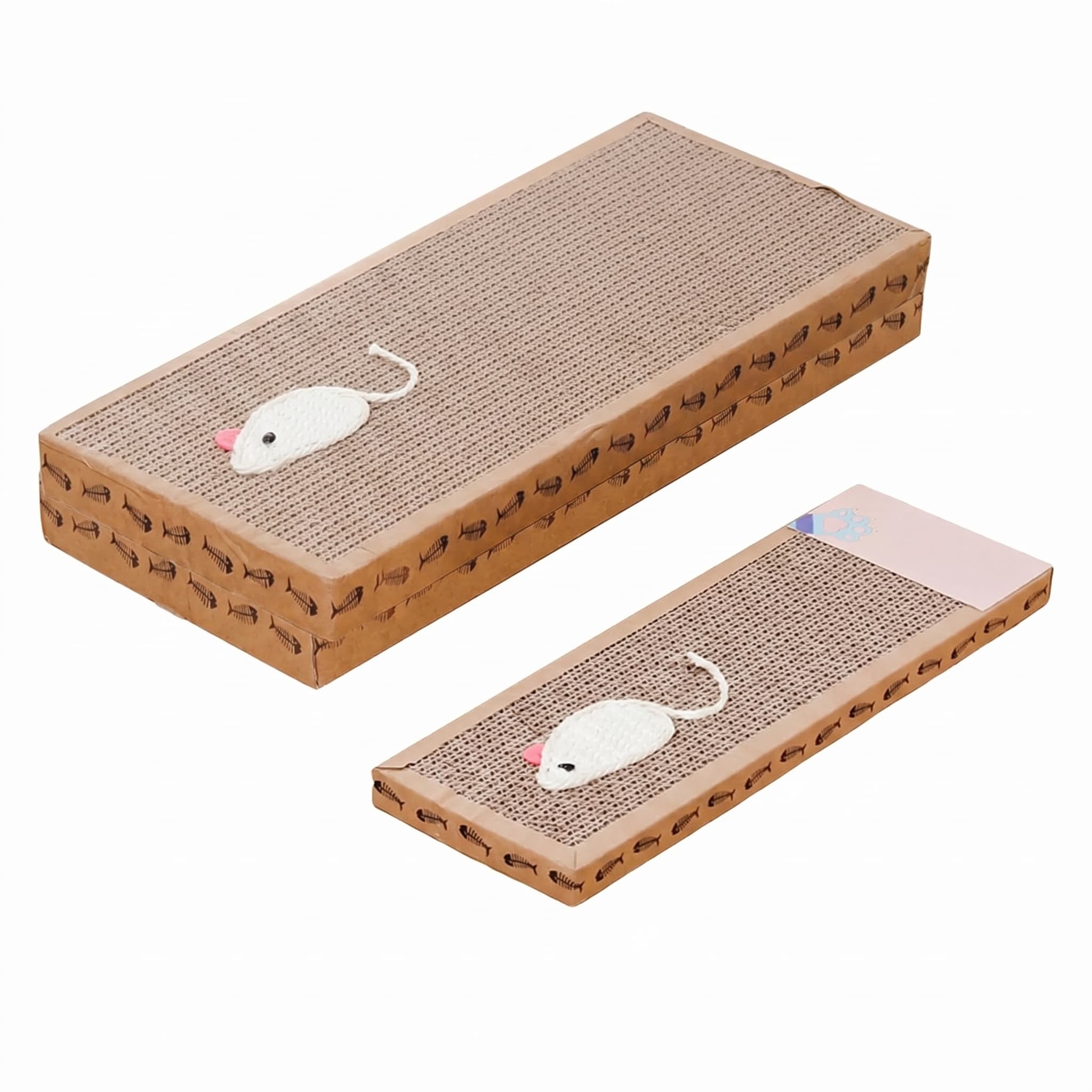 Kratzbrett aus Wellpappe für Katzen, S/L
